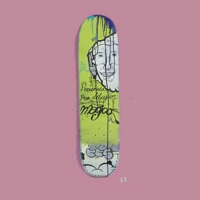 CEPT | Mixta sobre skateboard | 2006