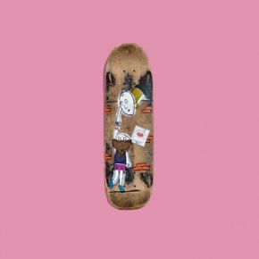 ELLA | Mixta sobre skateboard | 2006