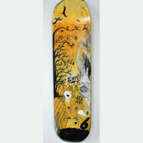 KOVE | Mixta sobre skateboard | 2006