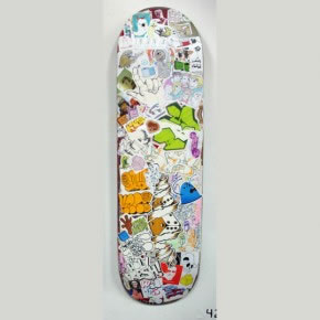 WAKE | Mixta sobre skateboard | 2006