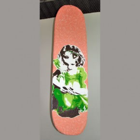 BELLERA | Mixta sobre skateboard | 2006