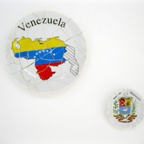 Recuerdo de Venezuela - Bandera y Escudo