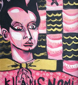 Klaus Nomi | Mixta sobre Tela | 2006