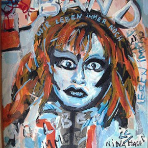 Nina Hagen | Mixta sobre Tela | 1999