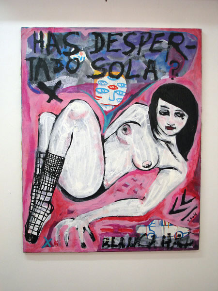 Has despertado sola | Mixta sobre Tela | 2004