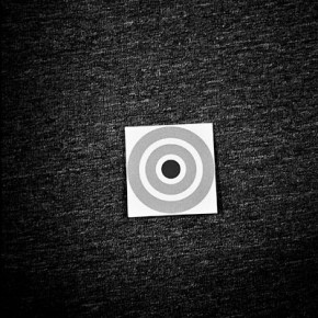 Situaciones elementales (target) | 2010-2011 | Inyección de tina sobre papel de algodón | 23cmx15cm | Edición de 3+P.A