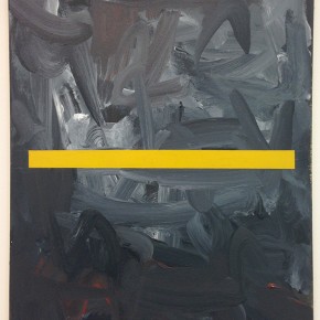 Eugenio Espinoza | Muting 1 | 1988 | Mixta sobre tela | 60 x 50 cm