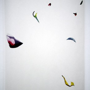 N-S I | 2013 | 220 x 47 cm | Técnica mixta