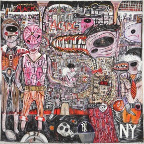 NY | 2005 | Óleo y senok sobre lienzo | 210 x 210 cm / 82.6 x 82.6 pulgadas