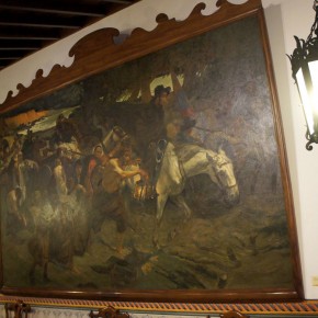 Tito Salas (1887 - 1974) | Emigración a oriente (1913) | Óleo sobre tela | Museo Casa natal del Libertador, Caracas