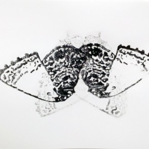 9. Lepidopteros. Nabokovia I | 2013 | Tintas de pigmento y agua sobre papel | 37 x 55 cm