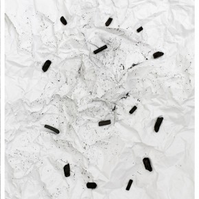 4. Acción con carboncillo #2 | 2013 | Impresión digital sobre papel de algodón | 50 x 37,5 cm