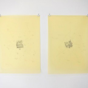 Doble superficie |2010 - 2012 | Dibujo digitalizado,inyeccion de tinta sobre papel