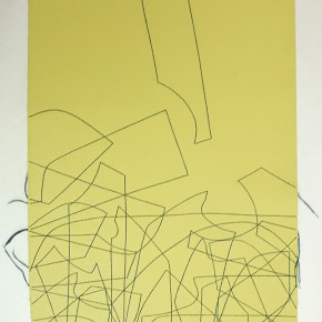 Estructuras 17/14.2 | 2014 | Dibujo costura | 50 x 38 cm