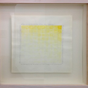 18. Proyecto para realizar en tela... | 1974 | Acuarela y lápiz sobre papel | 29,5 x 29,5 cm