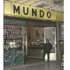 Leonora Vicuña | El Mundo, calle San Diego, Santiago de Chile | 1981 | Photomontage | 41,2 x 35,1 cm