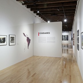 Leonor Vicuña (Izq.) | Marcos López (Der.) | Vista de exposición en Museo Amparo | Fotografía: Carlos Varillas