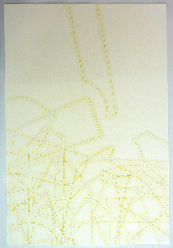 Leonardo Nieves | Estructuras 20:14.2 | 2014 | Monotipo | 56 x 38 cm